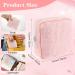 TIESOME Embroidery Sanitary Napkin Storage Bag 2Pcs - Portable Menstrual Cup & Period Pad Holder Pouch - Buy Online on GoSupps.com