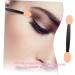 AUTSUPPL 100pcs Double Ended Eyeshadow Brush Double-sides Eye Brush Eye Makeup Applicator Cosmetic Tool Latex Sponge Eyeshadow Makeup Tool Sponge Brush Sponge Eyeshadow Stick 6.5x1.3cm Black - Buy Online on GoSupps.com