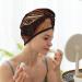 Red Wine Cellar Coral Velvet Dry Hair Cap | Ideal for Home Travel Pool Parties & Beach Baths - Fast International Shipping - Buy Online on GoSupps.com
