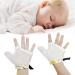 Natural Thumb Sucking Stop for Baby Kid Effective Nail Biting Treatment Chewy Gloves Stop Breathable (7Month-10Year)