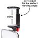 Diono See Me Too Rear View Baby Mirror for Car - Fully Adjustable, Wide Crystal Clear View, Shatterproof & Crash Tested - Buy Online on GoSupps.com