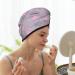 Hair Towel Wrap for Quick Drying | Pink Flamingo Hair Turban with Button | Ultimate Hair Drying Towel - Buy Online on GoSupps.com