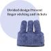 Adjustable Removable Finger Separator Protector | Hand Contracture Cushion Padding Pillow | Prevention Aid Training Tool with Splints (Purple - Buy Online on GoSupps.com