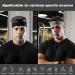 VSIOPY 4-Piece Non-Slip Sports Headbands for Men | Moisture-Wicking Hair Bands for Jogging Yoga Cycling & Fitness | 2 Black & 2 Gray - Buy Online on GoSupps.com