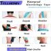 Buy Kinesiology Tape Precut - 4 Rolls Cotton Elastic Muscle & Joint Support Hypoallergenic Waterproof K Tape for Pain Relief | International Shipping - Buy Online on GoSupps.com