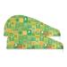 St Patrick's Day Microfiber Leaves Towel Quick Dry for Curly Longer Thicker Hair 2 Pack 9.5" x 24"