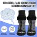 Slowton Anti-Slip Dog Socks - 2 Pairs of Soft Adjustable Paw Protection for Small & Medium Dogs - Velcro Fastener for Hardwood Floors - Black (4 Pieces) - Buy Online on GoSupps.com