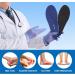 Sushn3D Plantar Fasciitis Insoles - Heavy Duty Arch Support Inserts for Men Women 210+ lbs - Shock Absorption Running Athletic Insoles - Deep Blue Men 10-10 1/2, Women 12-12 1/2 - Buy Online on GoSupps.com