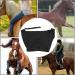 Stretch School Protection for Horses | Elastic Shoulder & Breast Protection Vest - Comfort Fit Anti-Bibs Black L - Buy Online on GoSupps.com
