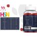 99Life | Hair Nail and Skin Gummies Without Sugars and Additives | Food Supplement with Vitamins A C D E B6 B12 Biotin Folic Acid and Zinc | 100% Vegan | 60 Gummies - Buy Online on GoSupps.com