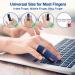 Echify Upgraded Finger Splints - 1Pc Full Coverage Finger Protector Mallet Finger Support Brace Trigger Finger Splint Finger Straightener for Arthritis & Broken Knuckle Immobilization Blue - Buy Online on GoSupps.com