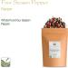 Organic Four Peppercorn Rainbow Blend - 50g Grinder Pepper Mix - Buy Online on GoSupps.com