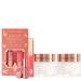 Charlotte Tilbury Magic Cream Duo with Icon Baby Lip Set - 2 Firming-Effect Peptide Moisturizers 30ml + Mini Lipstick & Full-Size Gloss - Hydrating Skincare & Pink Lip Makeup Gift Set