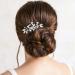 JYTDBCS Crystal Bride Wedding Hair Comb Hair Accessories with Bridal Rhinestone Side Combs for Women and Girls - Buy Online on GoSupps.com