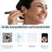 1080p WiFi Ear Wax Removal Otoscope | IP67 Waterproof Ear Cleaner Camera | 360 Wide Angle Endoscope with 6 LEDs for iPhone iPad & Android - R1+ Black - Buy Online on GoSupps.com