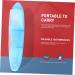 Fomiyes 20-Pack Foldable Toothbrushes - Portable & Outdoor Design Sky Blue | Ideal Household Daily Use - Buy Online on GoSupps.com