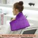 Buy Heating Cushion | Automatic Shutdown Heat Cushion for Back Neck & Shoulder | Soft Flannel Surface | Purple 30x60 cm | International Shipping - Buy Online on GoSupps.com