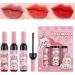  Yabauuop Lip pencil tinting set lip gloss set - 3-COLOR HYDROPHIC LIP TINTING | Wine bottle shape long-lasting daily makeup for women and girls - Buy Online on GoSupps.com