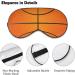 Funny Basketball Sleeping Mask - Soft Adjustable Eye Cover for Ultimate Sleep | Light-Blocking Blindfold for Men Women Boys & Girls - Buy Online on GoSupps.com