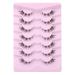 Shop Lvmixwig Fake Cat Eye Eyelash Extensions | Individual Cluster Lashes | Natural Look False Eyelashes - International Shipping Available - Buy Online on GoSupps.com