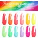 AIMEILI Neon Gel Nail Polish Set 8ml 12 Colours Spring Summer Pink Red Orange Green Blue Purple Gel Polish Soak Off UV LED Gel Nail Polishes Nail Art Gel Polish Gift Kit 26 KIT12-26_8ML 8 ml (Pack of 12) - Buy Online on GoSupps.com