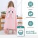 Cartoon Hooded Baby Towel | Premium Soft Bathrobe for 0-7T | Rabbit Design | 27.5 x 47 Inch - Buy Online on GoSupps.com