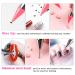 Sularpek Strass Picker Point Anhyzic Pent - Dual Ended Gemstone & Dotting Pen for Nail Art | Nailpunk Abbey - DIY Decoration Tool for Nail Gems & Stones (Rosa) - Buy Online on GoSupps.com