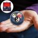 Lurrose Hand Surface Massage Balls - Chinese Baoding Balls for Stress Relief & Finger Exercise - Metal Handball Fitness - Buy Online on GoSupps.com
