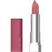 Maybelline Color Sensational Lipstick  Lip Makeup  Matte Finish  Hydrating Lipstick  Nude  Pink  Red  Plum Lip Color  Naked Coral  0.15 oz  (Packaging May Vary) 555 NAKED CORAL 1 Count (Pack of 1)