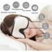 LEEKEN 3D Sleeping Eye Mask - 100% Light Blockout for Men and Women - Cool Sports Fabric - Comfortable and Breathable - Mesh-White - Buy Online on GoSupps.com