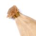 Keratin Bonding Hair Extensions #24 Goldblond 70cm - 50 Strands - 1G 100% Remy Real Hair U-Tip by Novon Hair Extensions - Buy Online on GoSupps.com
