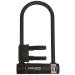 Trelock Unisex Adult U-Lock-2232025920 U-Lock Black One Size