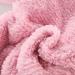 Cartoon Bear Snowsuit Winter Coat Fleece Hooded Romper | Newborn Baby Jumpsuit | 3-6 Months | Pink Rabbit - Buy Online on GoSupps.com