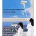 Spray Window Cleaning Kit with Sewage Collector and 3 Pads 4 in 1 Shower Squeegee for Tile Shower Walls with Extension Pole Car Squeegee Window Cleaning Equipment - Buy Online on GoSupps.com