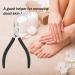 DHWEKU Precision Cuticle Nippers Not Like Other Dead Skin Nippers with Metal Powder Injection Moulding Technology Provides a Better Grip Feel Sharper Blade and Longer Life for Skin Nippers - Buy Online on GoSupps.com