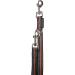 Dog Linen Adjustable Leash - Double Linen for Medium & Large Dogs 2m Black & Orange | International Shipping - Buy Online on GoSupps.com