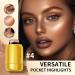 Rotating Highlight Stick Pocket Blush Stick 3-in-1 Buildable Natural Pearlescent Blush Highlighter Contour Beauty Stick for Cheeks Eyes and Lips Non-Greasy Lasts All Day Easy to Use (2# 5.3g) - Buy Online on GoSupps.com