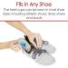 Envelop Gel Heel Cups - Plantar Fasciitis & Bone Spur Support - Small Size (US Women's 6-10) - Shock-Absorbing Heel Cushions for Foot Pain Relief - Buy Online on GoSupps.com