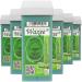 6 x 100ml roll on wax cartridge roller wax refill COLOPHONY FREE Waxee (Roll on wax Green Harmony)