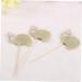 LABRIMP 3pcs Cupcake Picks Jungle Animal Toppers Gold Glitter Toppers Fruitcakes Dessert Topper Appetizers Elephant Party Decoration Cake Toothpick Topper Valentine Food Lip Gloss Wooden Golden 10.00X5.30X0.20CM - Buy Online on GoSupps.com