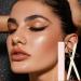 Eyeliner Liquid Liner | Quick-Drying Long-Lasting Waterproof Liquid Eyeliner | Liquid Eyeliner Smudge Resistant Eye Liners for Women Girls 2# - Buy Online on GoSupps.com