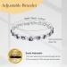 Magnetic Bracelets for Women - Purple Stainless Steel Heart-Shaped Zircon Jewelry | International Shipping Available - Buy Online on GoSupps.com