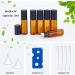 Benecreat 30 Pack 5ml Essential Oil Roller Bottles - Amber Brown Glass with Stainless Steel Roller Balls for Aromatherapy & DIY Blends - Buy Online on GoSupps.com