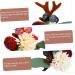 FRCOLOR 4 Pairs Reindeer Antler Hair Clip Christmas Horn Christmas Hair Bow Christmas Reindeer Hairpin Hair Clips for Kids Christmas Hair Decorations Miss Antler Hairpin Double Sided - Buy Online on GoSupps.com