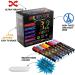 Brapork Liquid Chalk Markers 32 Color Pack - Ideal for Chalkboard Signs, Blackboards, Glass, Windows, and Car Doodling - Buy Online on GoSupps.com