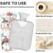Hot Water Bottles with Cartoon Dog Covers - 2L Pain Relief Heating Pad for Headaches & Back Pain - Buy Online on GoSupps.com