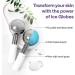 Buy Ice Globes for Face - Ice Roller & Cryotherapy Silver Facial Globes for Puffy Eyes - Enhance Your Beauty Routine - Buy Online on GoSupps.com