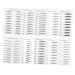 POPETPOP 30 sheets Stickers Temporary Eyebrow Waterproof Hair-like Tattoos Sticker False Imitation D Brow
