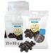 Easis salted licorice sweets without added sugar |Delicious & low -calorie liquoriceHealthy snack with a natural basis for children & adults 15st x 80g Salty Liquorice 1 piece (15 pack)