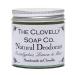 Clovelly Soap Co Natural Handmade Deodorant Balm Eucalyptus Lemon & Mint 60g Glass Jar